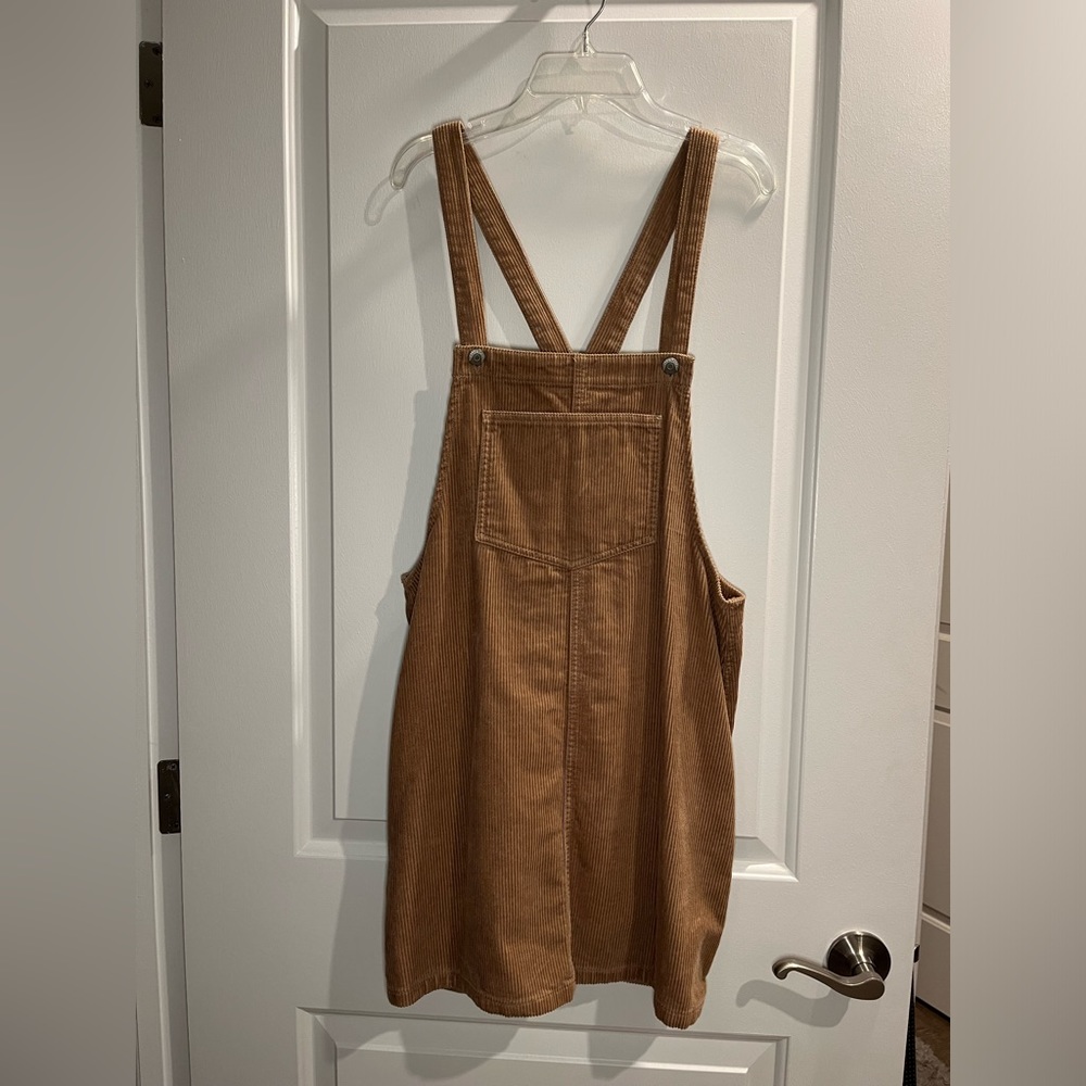 Corduroy Overall Dress